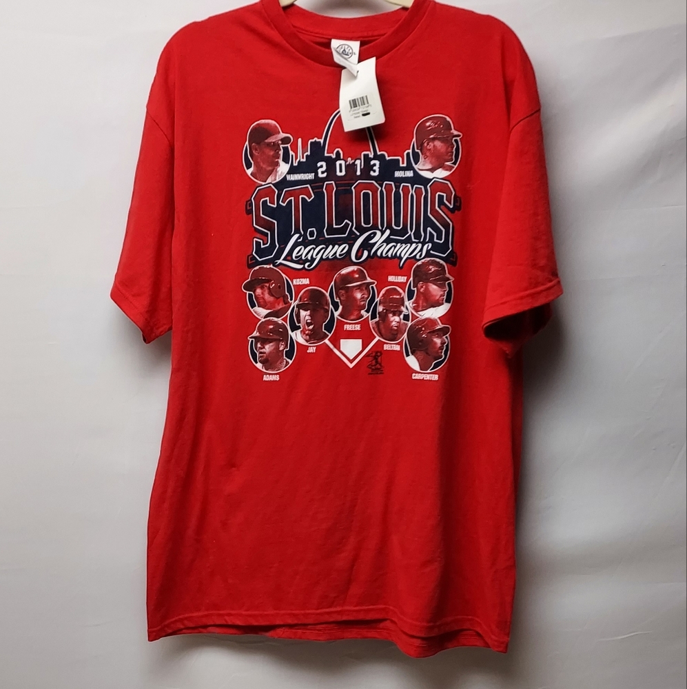 New 2013 St. Louis League Champs Tshirt With Players Pictures.